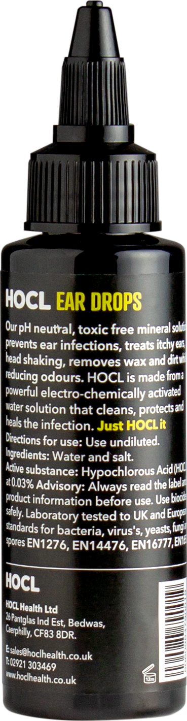 HOCL for Pets - 60ml Ear Drops